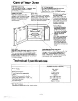 Предварительный просмотр 19 страницы Panasonic NN-S542 Operation Manual