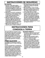 Preview for 25 page of Panasonic NN-S542WF Operating Instructions Manual