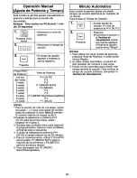 Preview for 29 page of Panasonic NN-S542WF Operating Instructions Manual