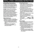 Preview for 6 page of Panasonic NN-S546BAV Operating Instructions Manual