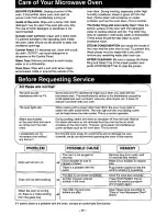 Preview for 19 page of Panasonic NN-S546BAV Operating Instructions Manual