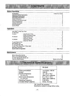 Preview for 3 page of Panasonic NN-S548 Operating Instructions Manual