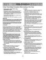 Preview for 6 page of Panasonic NN-S548 Operating Instructions Manual