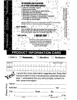 Preview for 12 page of Panasonic NN-S548 Operating Instructions Manual