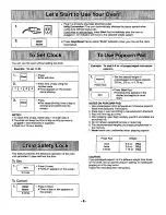 Preview for 14 page of Panasonic NN-S548 Operating Instructions Manual