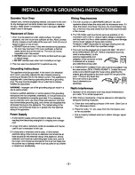 Preview for 5 page of Panasonic NN-S548BA Operating Instructions Manual