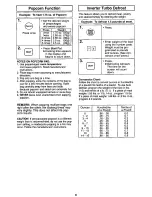 Preview for 10 page of Panasonic NN-S550 Operating Instructions Manual