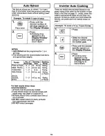 Preview for 12 page of Panasonic NN-S550 Operating Instructions Manual