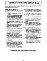 Preview for 22 page of Panasonic NN-S550BF Operating Instructions Manual