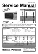 Preview for 1 page of Panasonic NN-S551WF Service Manual