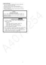 Preview for 7 page of Panasonic NN-S551WF Service Manual