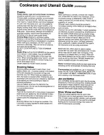 Preview for 6 page of Panasonic NN-S552 Operation Manual