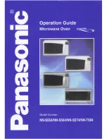 Preview for 1 page of Panasonic NN-S554 Operation Manual