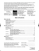 Preview for 2 page of Panasonic NN-S554 Operation Manual