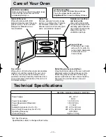 Preview for 19 page of Panasonic NN-S554 Operation Manual