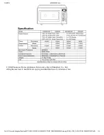 Preview for 2 page of Panasonic NN-S554MF Service Manual