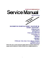 Panasonic NN-S554WF Service Manual preview