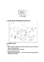 Preview for 42 page of Panasonic NN-S554WF Service Manual