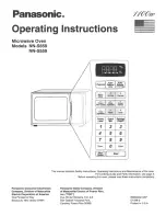 Panasonic NN-S559 Operating Instructions Manual preview