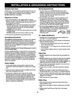 Preview for 5 page of Panasonic NN-S559WA Operating Instructions Manual