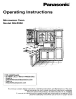 Panasonic NN-S560 Operating Instructions Manual preview