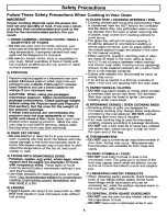 Preview for 6 page of Panasonic NN-S560 Operating Instructions Manual