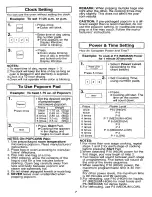 Preview for 9 page of Panasonic NN-S560 Operating Instructions Manual