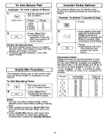 Preview for 10 page of Panasonic NN-S560 Operating Instructions Manual