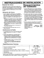 Preview for 24 page of Panasonic NN-S560 Operating Instructions Manual