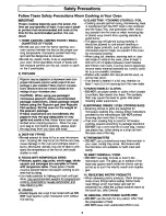 Preview for 6 page of Panasonic NN-S560WF Operating Instructions Manual