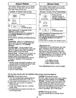 Preview for 12 page of Panasonic NN-S560WF Operating Instructions Manual