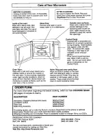 Preview for 19 page of Panasonic NN-S560WF Operating Instructions Manual