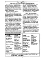 Preview for 21 page of Panasonic NN-S560WF Operating Instructions Manual