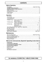 Preview for 3 page of Panasonic NN-S561 Operating Instructions Manual