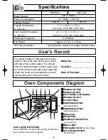 Preview for 10 page of Panasonic NN-S563 Operating Instructions Manual