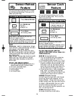 Preview for 17 page of Panasonic NN-S563 Operating Instructions Manual