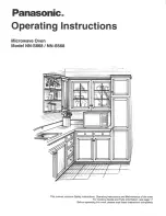 Panasonic NN-S568 Operating Instructions Manual preview