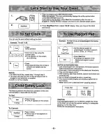 Preview for 10 page of Panasonic NN-S568 Operating Instructions Manual