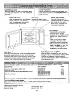 Preview for 19 page of Panasonic NN-S568 Operating Instructions Manual