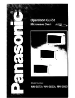 Preview for 1 page of Panasonic NN-S573 Operation Manual