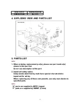 Preview for 12 page of Panasonic NN-S573MF Service Manual