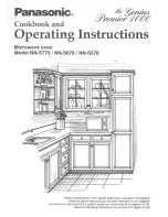 Preview for 1 page of Panasonic NN-S576 Operating Instructions Manual