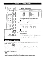 Preview for 10 page of Panasonic NN-S576 Operating Instructions Manual