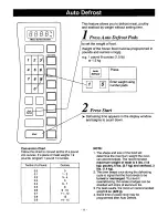 Preview for 13 page of Panasonic NN-S576 Operating Instructions Manual