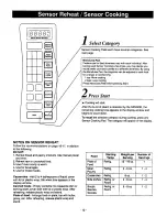 Preview for 14 page of Panasonic NN-S576 Operating Instructions Manual