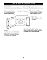 Preview for 41 page of Panasonic NN-S576 Operating Instructions Manual