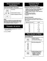 Preview for 50 page of Panasonic NN-S576 Operating Instructions Manual