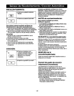 Preview for 52 page of Panasonic NN-S576 Operating Instructions Manual