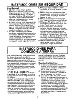 Preview for 25 page of Panasonic NN-S592SF Operating Instructions Manual