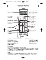 Preview for 14 page of Panasonic NN-S615BF Operating Instructions Manual